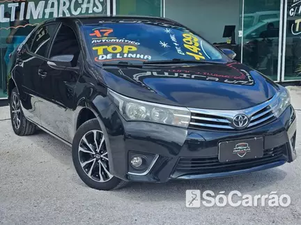 Toyota COROLLA GLI 1.6 16V na cor Preta em Fazenda Rio Grande / PR - 6744472