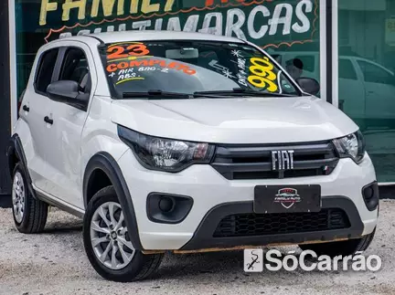 Fiat MOBI LIKE 1.0 6V FIREFLY na cor Branca em Fazenda Rio Grande / PR - 6744484