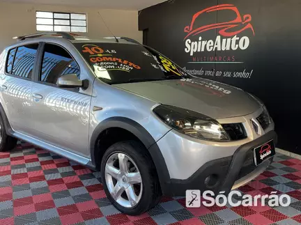 Renault SANDERO STEPWAY 1.6 16V na cor Cinza em Curitiba / PR - 6833296
