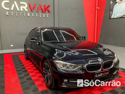 BMW 328I SPORT GP 2.0 16V BI-TB ACTIVEFLEX na cor Preta em Curitiba / PR - 6897673