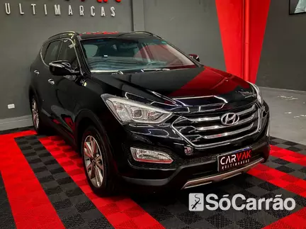 Hyundai SANTA FE GLS 4WD 3.3 V6 AT na cor Preta em Curitiba / PR - 6908491