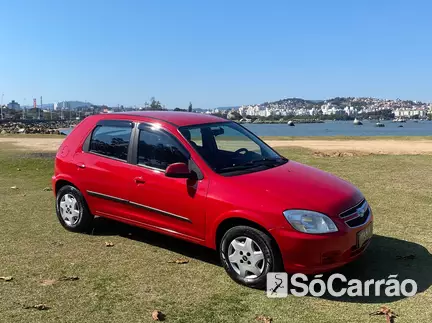 Chevrolet CELTA LT 1.0 VHC-E 8V FLEXPOWER na cor Vermelha em São José / SC - 6784350