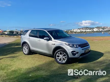 Land Rover DISCOVERY SPORT HSE(7LUG) 2.0 TB-SI4 na cor Prata em São José / SC - 6790989