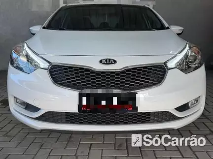 KIA CERATO CERATO EX 1.6 16V 126CV AT6 na cor Branca em Joinville / SC - 6725307