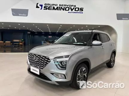 Hyundai CRETA LIMITED 1.0 12V TB AT na cor Prata em Umuarama / PR - 6725070