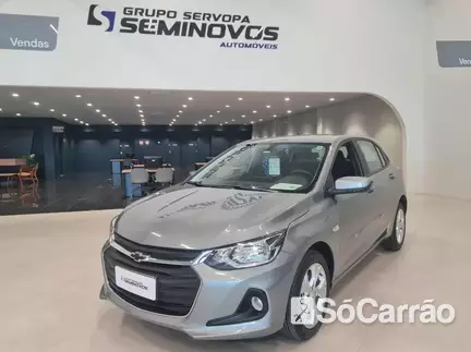 Chevrolet ONIX LTZ(R7I) 1.0 TB 12V AT6 na cor Prata em Umuarama / PR - 6734807