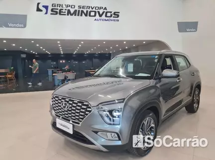 Hyundai CRETA PLATINUM 1.0 12V TB AT na cor Cinza em Umuarama / PR - 6734919