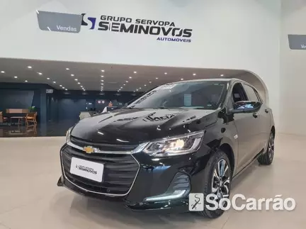 Chevrolet ONIX (R7A) 1.0 12V MT6 na cor Preta em Umuarama / PR - 6771022