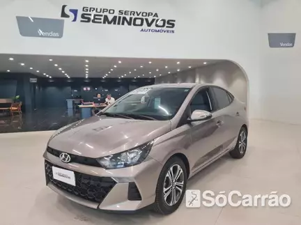 Hyundai HB20S COMFORT 1.0 TGDI 12V AT6 na cor Prata em Umuarama / PR - 6785459