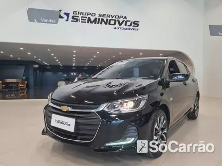 Chevrolet ONIX (R7A) 1.0 12V MT6 na cor Preta em Umuarama / PR - 6787800