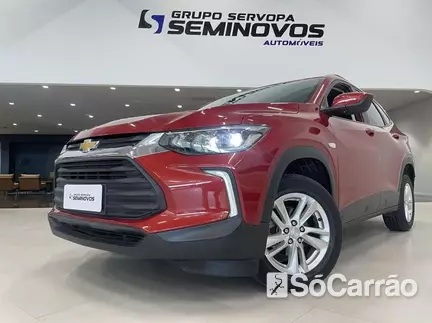 Chevrolet TRACKER LT 1.0 TURBO 12V AT6 na cor Vermelha em Umuarama / PR - 6936599