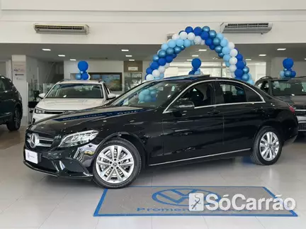 Mercedes C 200 EQ BOOST 1.5 TB na cor Preta em Itajaí / SC - 6769823