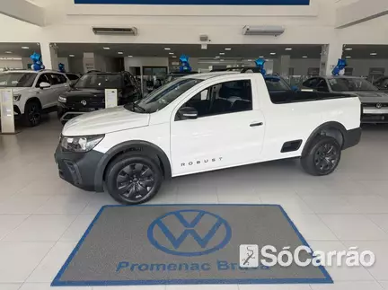 Volkswagen SAVEIRO CS ROBUST G6 1.6 16V MSI na cor Branca em Itajaí / SC - 6774825