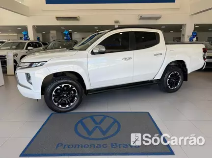 Mitsubishi L-200 CD TRITON SPORT HPE 4X4 2.4 TB AT na cor Branca em Itajaí / SC - 6780927