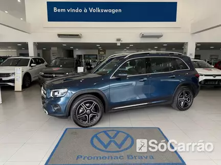 Mercedes GLB 200 PROGRESSIVE 1.3 TB na cor Azul em Itajaí / SC - 6849304