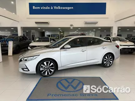Nissan SENTRA ADVANCE 2.0 16V CVT na cor Prata em Itajaí / SC - 6936307