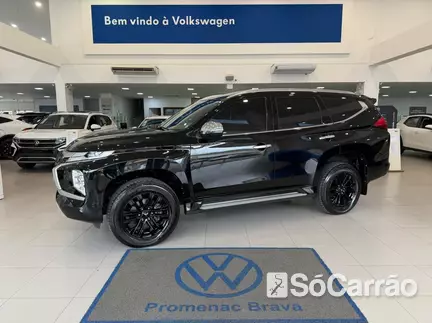 Mitsubishi PAJERO SPORT LEGEND BLACK 4X4 2.4 TB AT na cor Preta em Itajaí / SC - 6942188