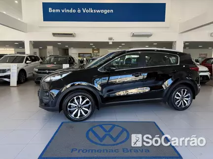 KIA SPORTAGE LX P.152 4X2 2.0 16V AT na cor Preta em Itajaí / SC - 7009188