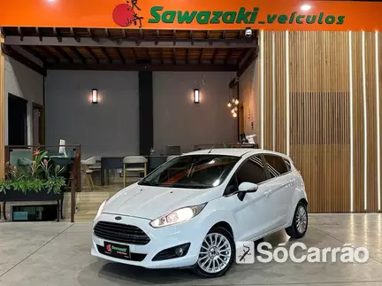 Ford NEW FIESTA TITANIUM 1.6 16V P.SHIFT na cor Branca em Curitiba / PR - 6726414