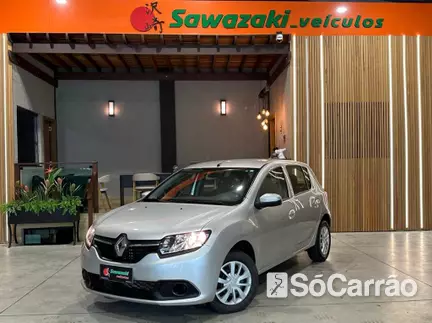 Renault SANDERO EXPRESSION 1.0 16V na cor Prata em Curitiba / PR - 6726473