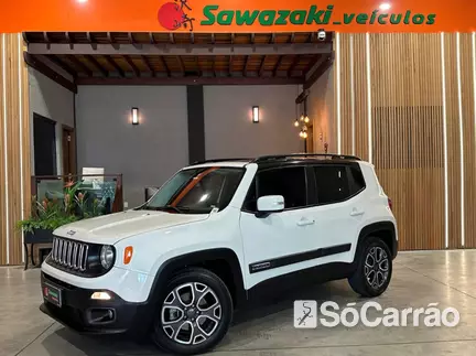 JEEP RENEGADE LONGITUDE 1.8 16V AT6 na cor Branca em Curitiba / PR - 6866401