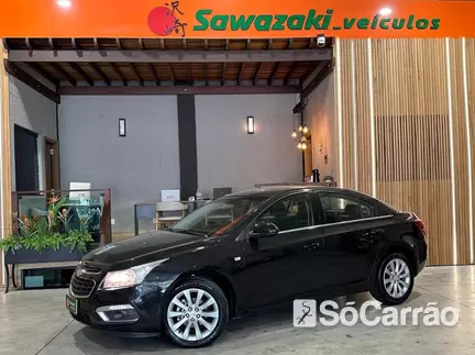 Chevrolet CRUZE LT 1.8 16V AT FLEXPOWER na cor Preta em Curitiba / PR - 6926573