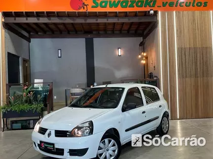 Renault CLIO CAMPUS 1.0 16V HIFLEX na cor Branca em Curitiba / PR - 6931257