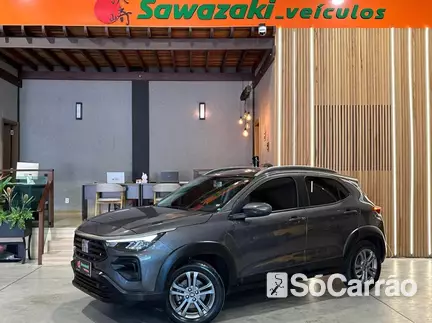 Fiat PULSE DRIVE 1.0 TB 200 CVT na cor Cinza em Curitiba / PR - 6933356