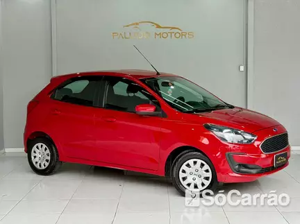Ford KA SE 1.0 12V na cor Vermelha em Curitiba / PR - 6929047