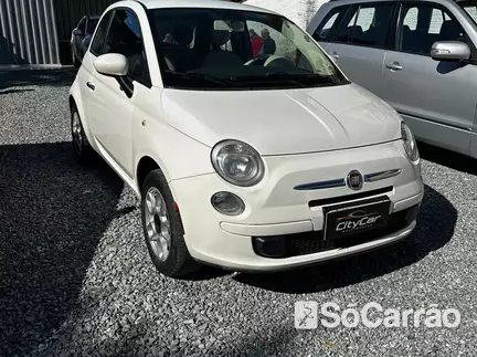 Fiat 500 CULT EVO 1.4 8V na cor Branca em Joinville / SC - 6739010