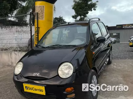 Chery QQ 1.1 16V na cor Preta em Joinville / SC - 6771380