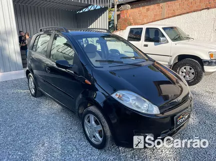 Chery FACE 1.3 16V na cor Preta em Joinville / SC - 6794992