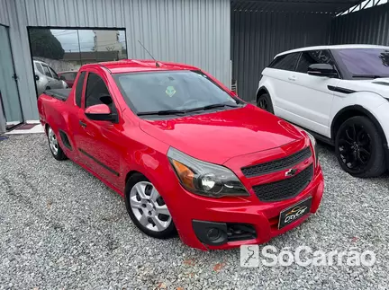 Chevrolet MONTANA LS 1.4 8V ECONOFLEX na cor Vermelha em Joinville / SC - 6933428