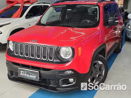 JEEP RENEGADE 1.8 16V AT6 na cor Vermelha em Campinas / SP - 6811121