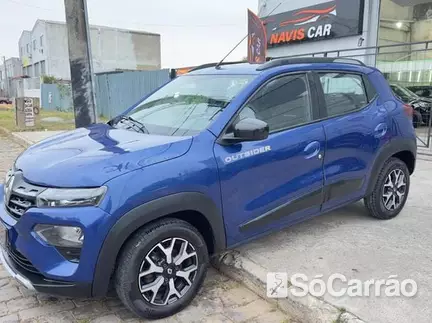 Renault KWID CONNECT TV 1.0 12V SCE na cor Azul no Porto Alegre / RS - 6777483