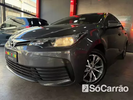 Toyota COROLLA GLI 1.8 16V CVT na cor Cinza no São Leopoldo / RS - 6739421