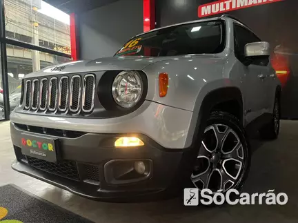 JEEP RENEGADE LONGITUDE 1.8 16V AT6 na cor Prata no São Leopoldo / RS - 6827698