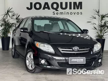 Toyota COROLLA XEI 1.8 16V 136CV AT na cor Preta em São José / SC - 6853964