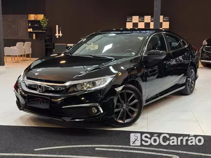 Honda CIVIC G10 EX 2.0 16V CVT na cor Preta em Curitiba / PR - 6743458