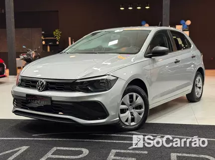 Volkswagen POLO TRACK (COMPOSITION TOUCH) 1.0 12V na cor Prata em Curitiba / PR - 6745059