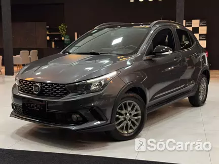Fiat ARGO TREKKING(RODA) 1.3 8V FIREFLY na cor Cinza em Curitiba / PR - 6754166