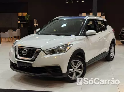 Nissan KICKS S NAC 1.6 16V MT na cor Branca em Curitiba / PR - 6776866