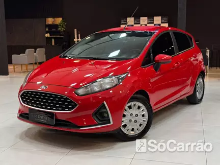 Ford NEW FIESTA SE 1.6 16V na cor Vermelha em Curitiba / PR - 6804419