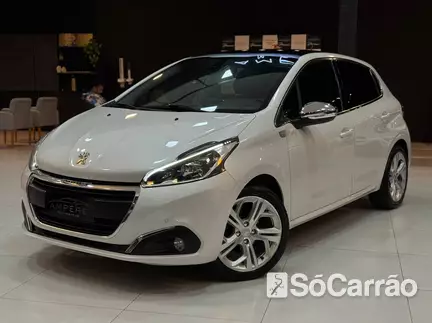 Peugeot 208 URBANTECH 1.6 16V AT6 FLEXSTART na cor Branca em Curitiba / PR - 6812434