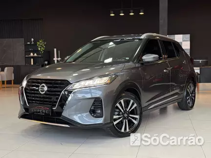 Nissan KICKS EXCLUSIVE 1.6 16V CVT na cor Cinza em Curitiba / PR - 6899274
