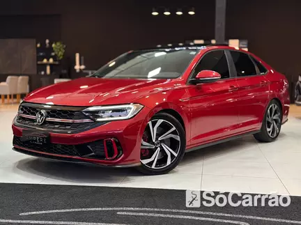 Volkswagen JETTA GLI 350 TSI 2.0 DSG na cor Vermelha em Curitiba / PR - 6918595
