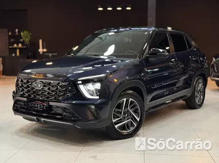 Hyundai CRETA N LINE NIGHT EDITION 2.0 16V AT na cor Azul em Curitiba / PR - 6918629