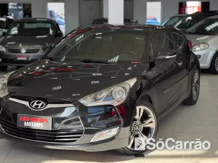 Hyundai VELOSTER (TOP) 1.6 16V AT na cor Preta em Campina Grande do Sul / PR - 6746233