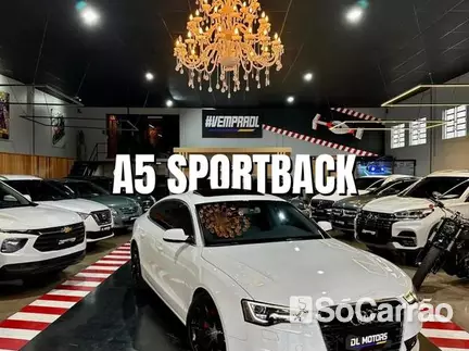 Audi A5 SPORTBACK AMBIENTE 1.8 16V TFSI MULT na cor Branca no LAJEADO / RS - 6771150