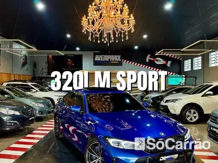 BMW 320I 2.0 16V TB ACTIVEFLEX na cor Azul no LAJEADO / RS - 6786288